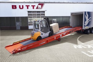 Butt truck rampe